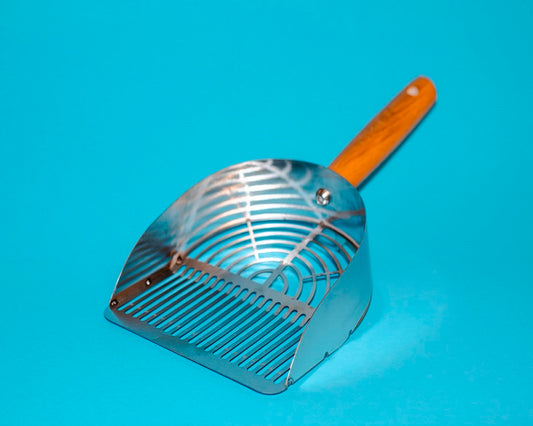 Premium Stainless Steel Cat Litter Scoop